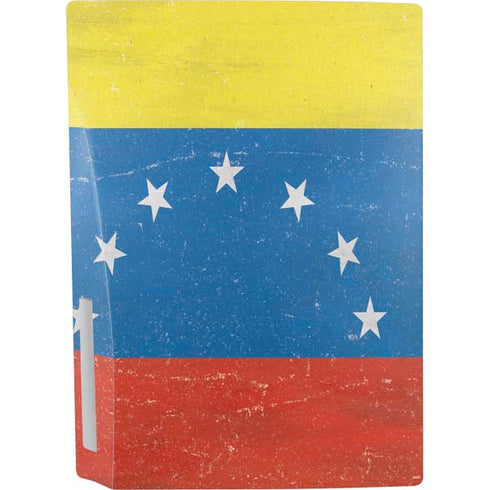 Venezuela Flag Distressed PS5 Console Skin